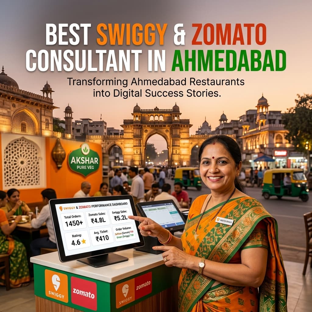 Best Swiggy & Zomato Consultant in Ahmedabad — #1 Restaurant Growth Partner