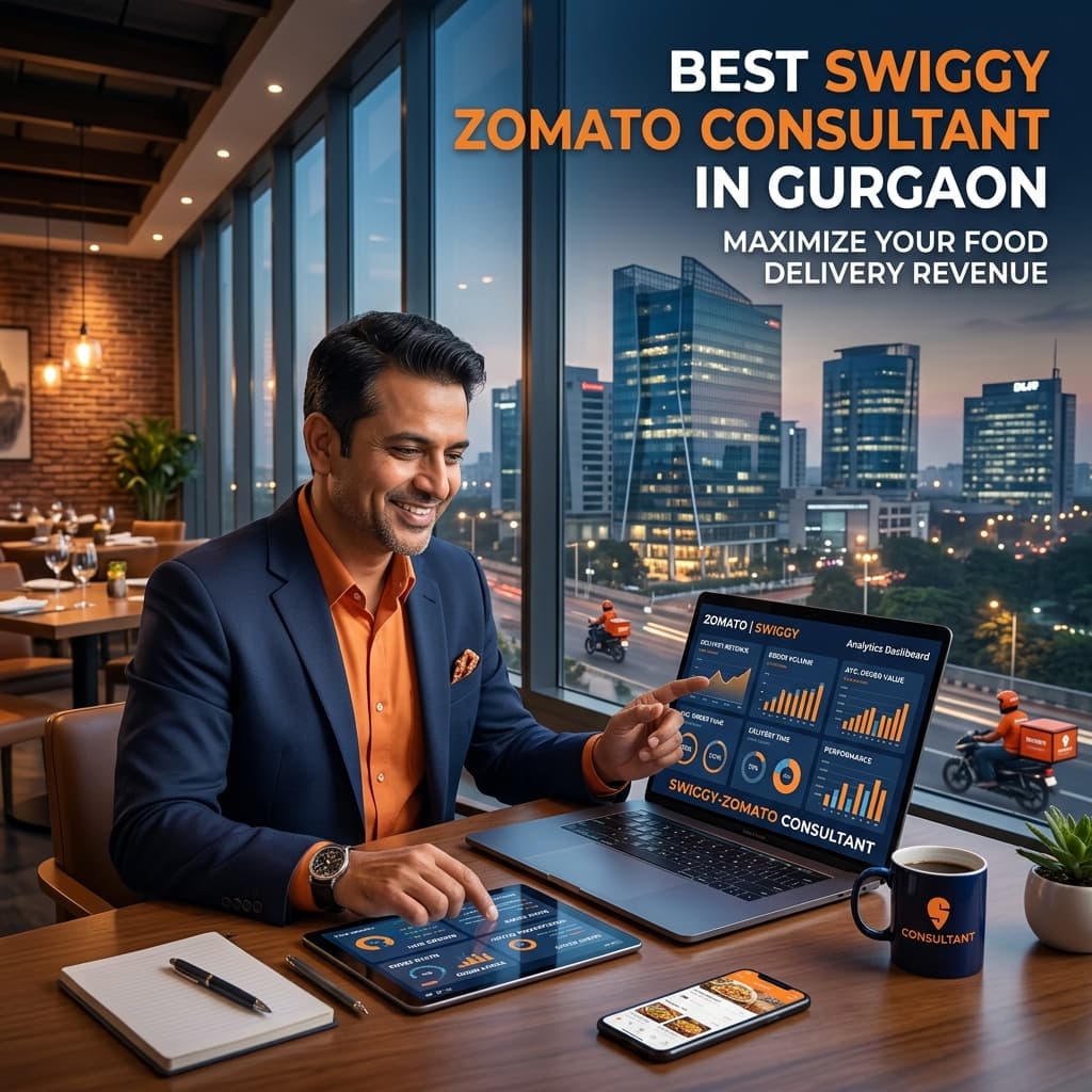 Best Swiggy & Zomato Consultant in Gurgaon — Scale Food Delivery Revenue